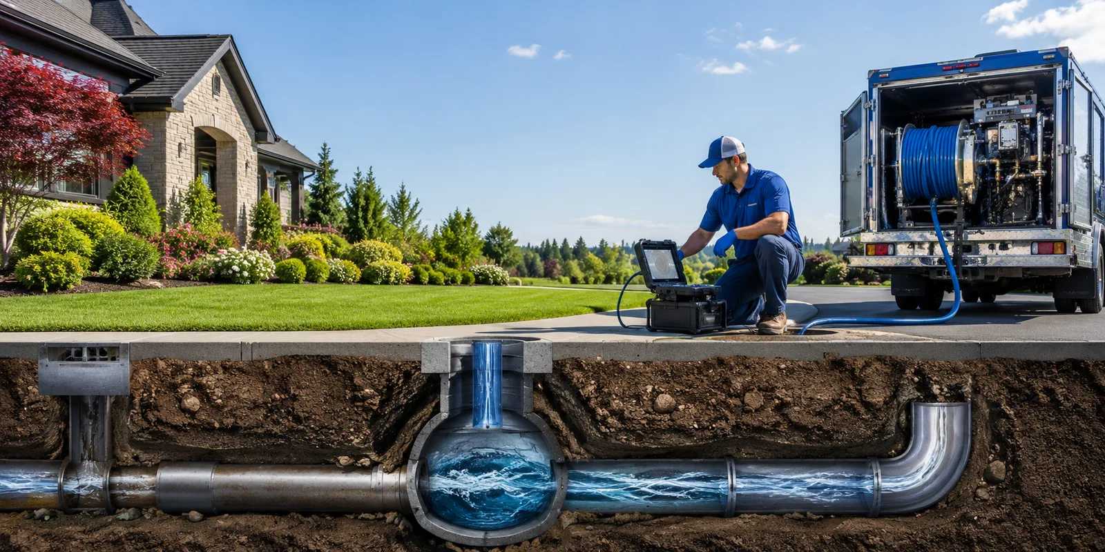 Drainage restoration information for Blue Bell, PA